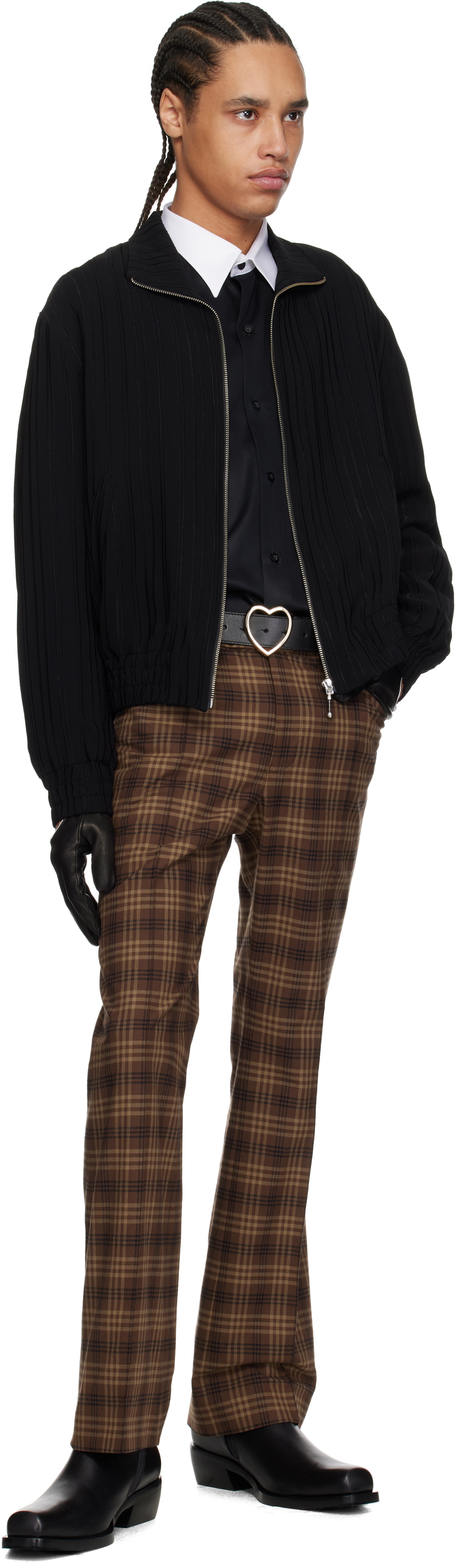 Ernest W. Baker Black Heart Belt