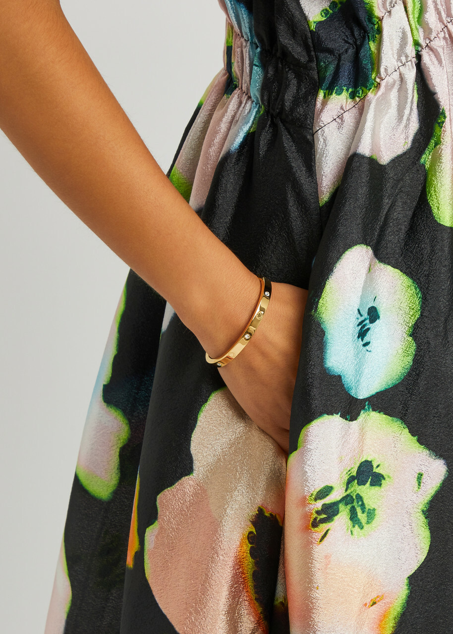 Kate Spade New York Infinite Crystal-embellished Bracelet - Gold - One Size Kate Spade New York Kate Spade New York Infinite Crystal-embellished Bracelet - Gold - One Size Kate Spade New York