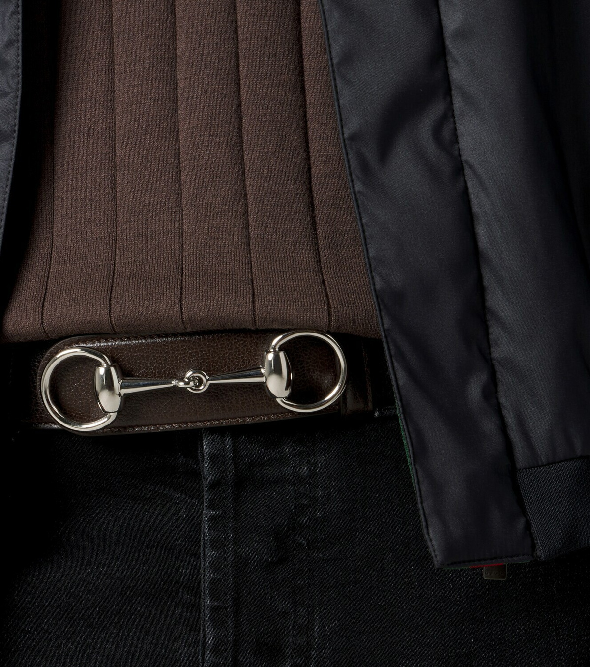 Gucci Horsebit leather belt