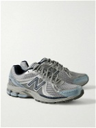 New Balance - 860v2 Rubber and Mesh Sneakers - Gray