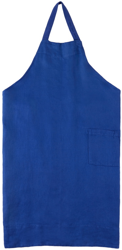 Photo: Tekla Blue Linen Apron