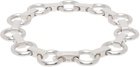 Jil Sander Silver New Chain Bracelet