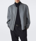 Brioni Wool and cashmere bomber jacket