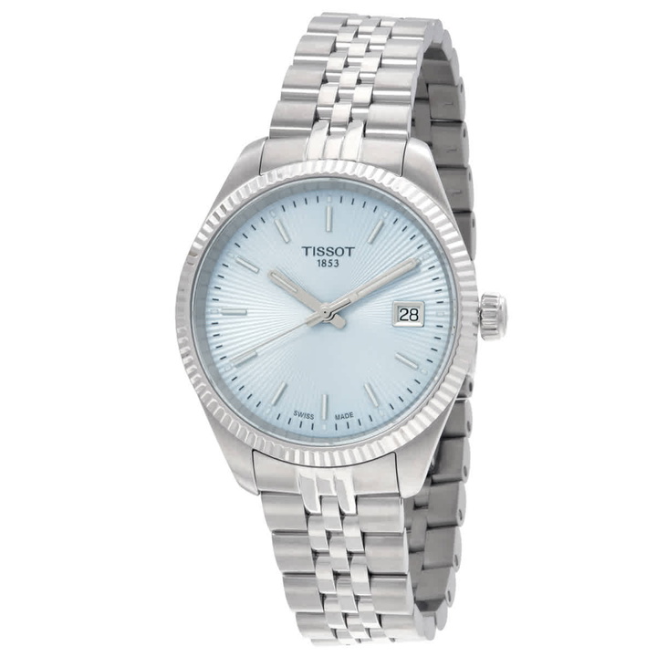 Photo: Tissot Ballade Quartz Ice Blue Ladies Watch T1562101135100