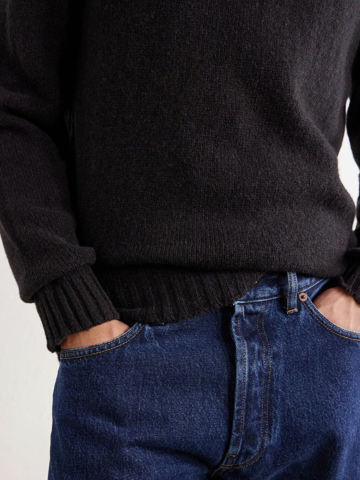 William Lockie - Aryan Wool Sweater - Brown