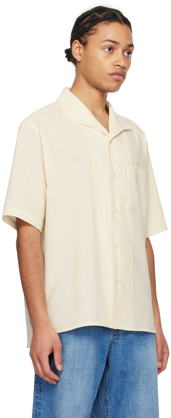 DOCUMENT Off-White Handkerchief Shirt