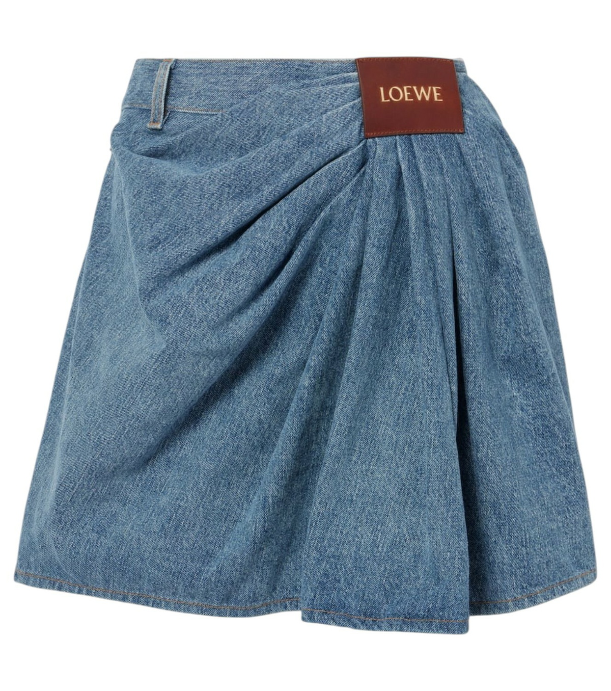 LOEWE Paula's Ibiza cotton and silk midi skirt スカート 上質 Paula's Ibiza cotton and silk midi skirt in white - Loewe