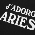 Aries J'adore T-Shirt in Black