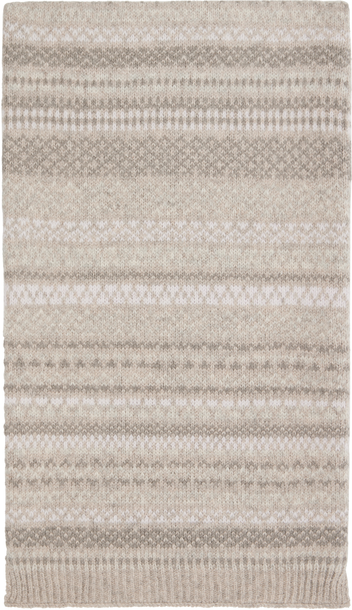 Lauren Manoogian SSENSE Exclusive Beige Jacquard Scarf