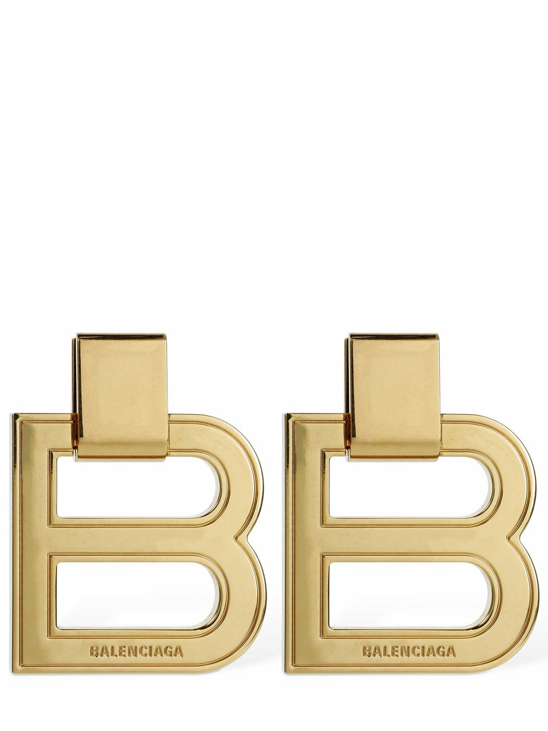 BALENCIAGA - Xl Hourglass Earrings Balenciaga