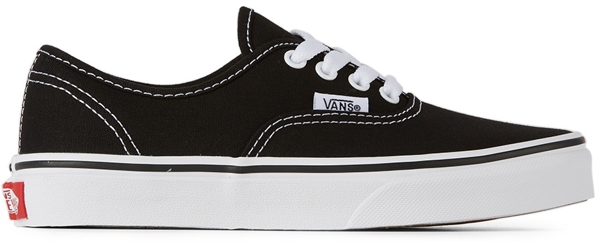 Vans Kids Black & White Authentic Sneakers Vans