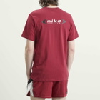 Nike Running Men's Nike Men's Dri-Fit Retro Running T-Shirt in Team Crimson