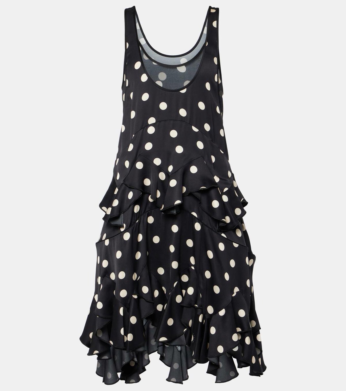 オールインワン・サロペット Stella Mccartney Midi Dress With Wing Sleeves STELLA MCCARTNEY Draped wool midi dress | NET-A-PORTER