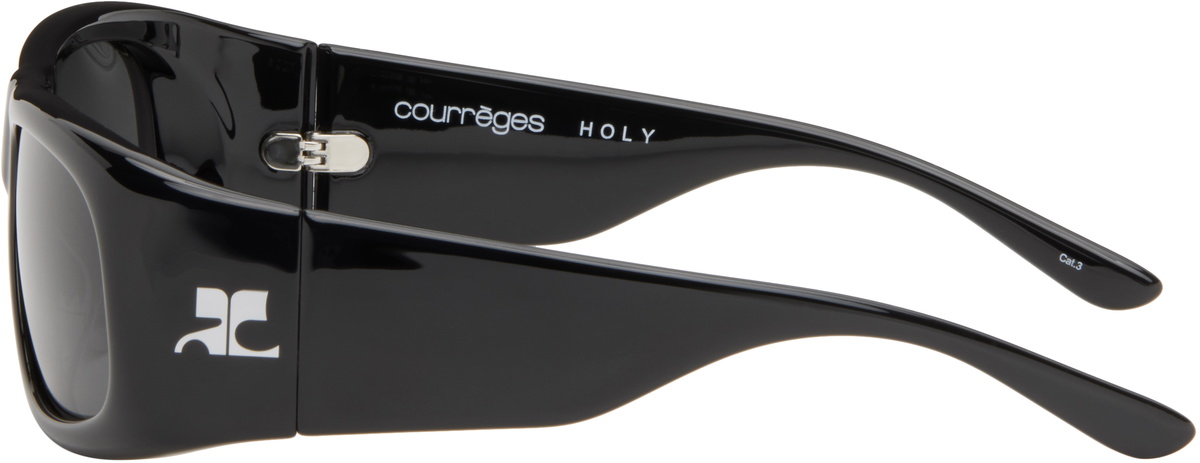 Courrèges Black Holy Sunglasses