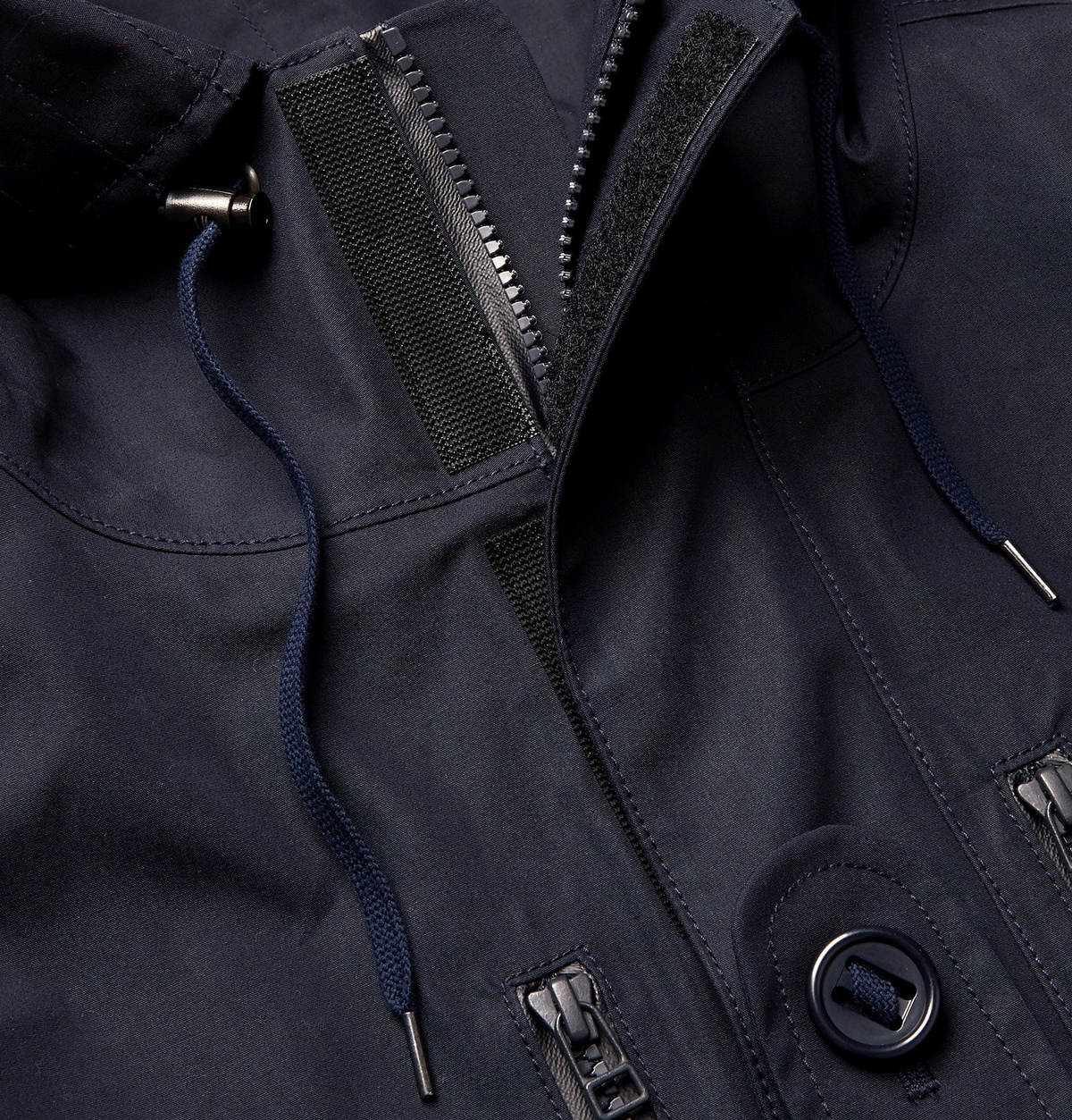 nanamica - Cruiser GORE-TEX Hooded Jacket - Blue Nanamica