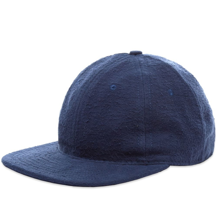 Photo: Save Khaki Chamois Baseball Cap in Indigo