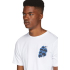 Saturdays NYC White Blue Orchid T-Shirt