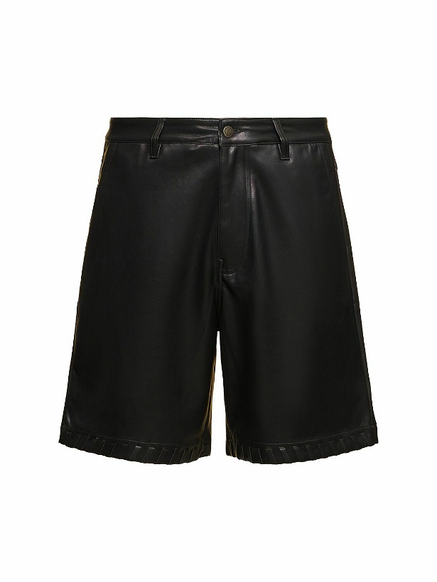 Photo: HONOR THE GIFT Faux Leather Shorts