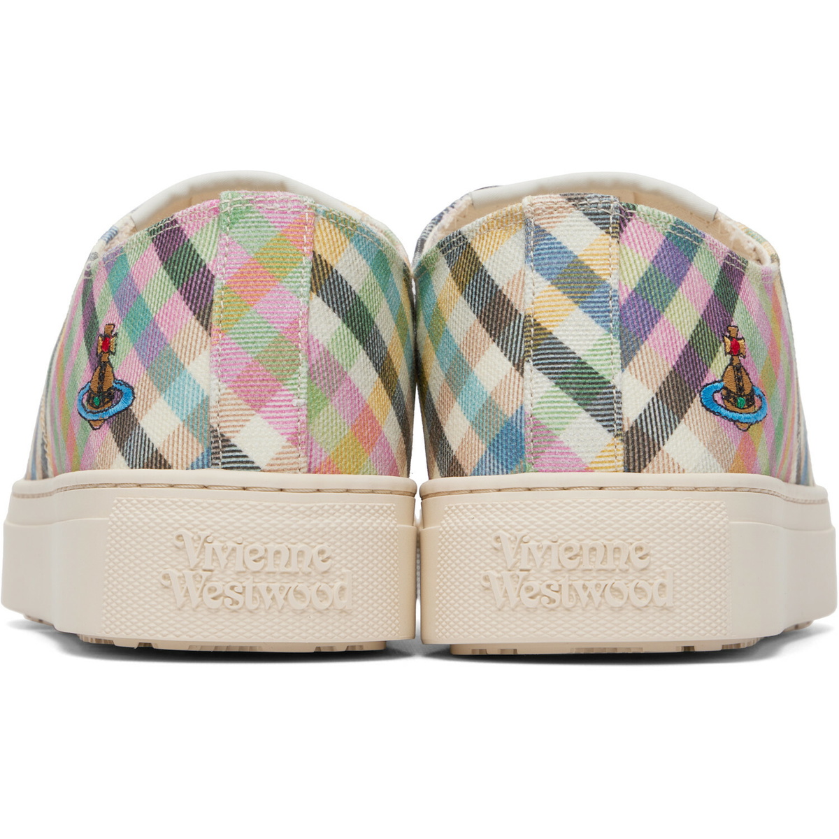 Vivienne Westwood Multicolor Low Top Plimsoll Sneakers