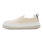 Eytys Off-White Canvas Venice Sneakers