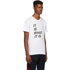 rag and bone White It Is What It Is T-Shirt