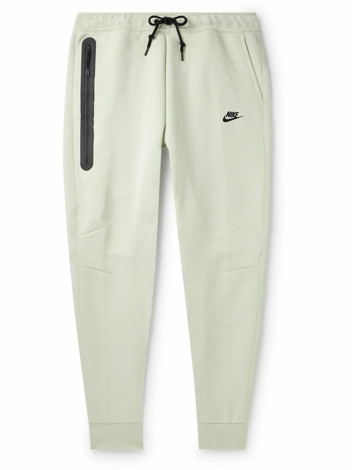 Nike - Tapered Cotton-Blend Tech Fleece Sweatpants - Blue Nike