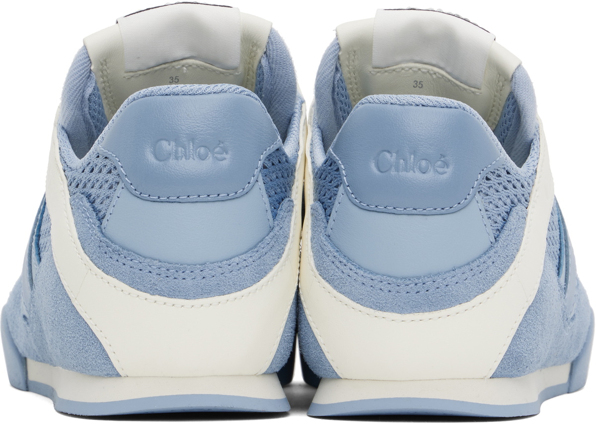 Chloé Blue 'Chloé Kick' Sneakers