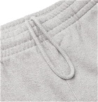 Off-White - Logo-Print Loopback Cotton-Jersey Sweatpants - Gray