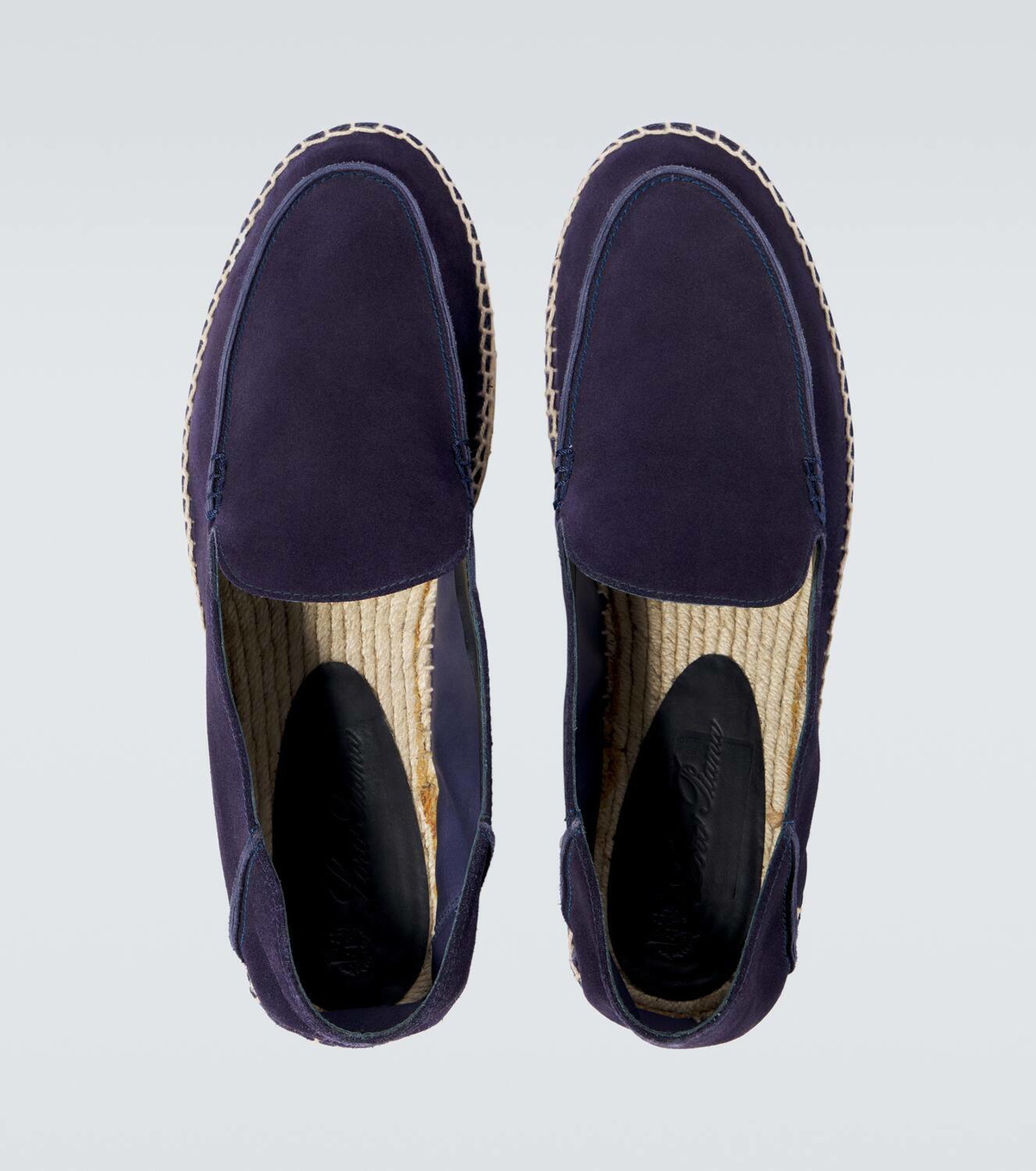 Loro Piana Seaside Walk suede espadrilles