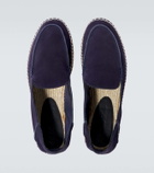 Loro Piana Seaside Walk suede espadrilles