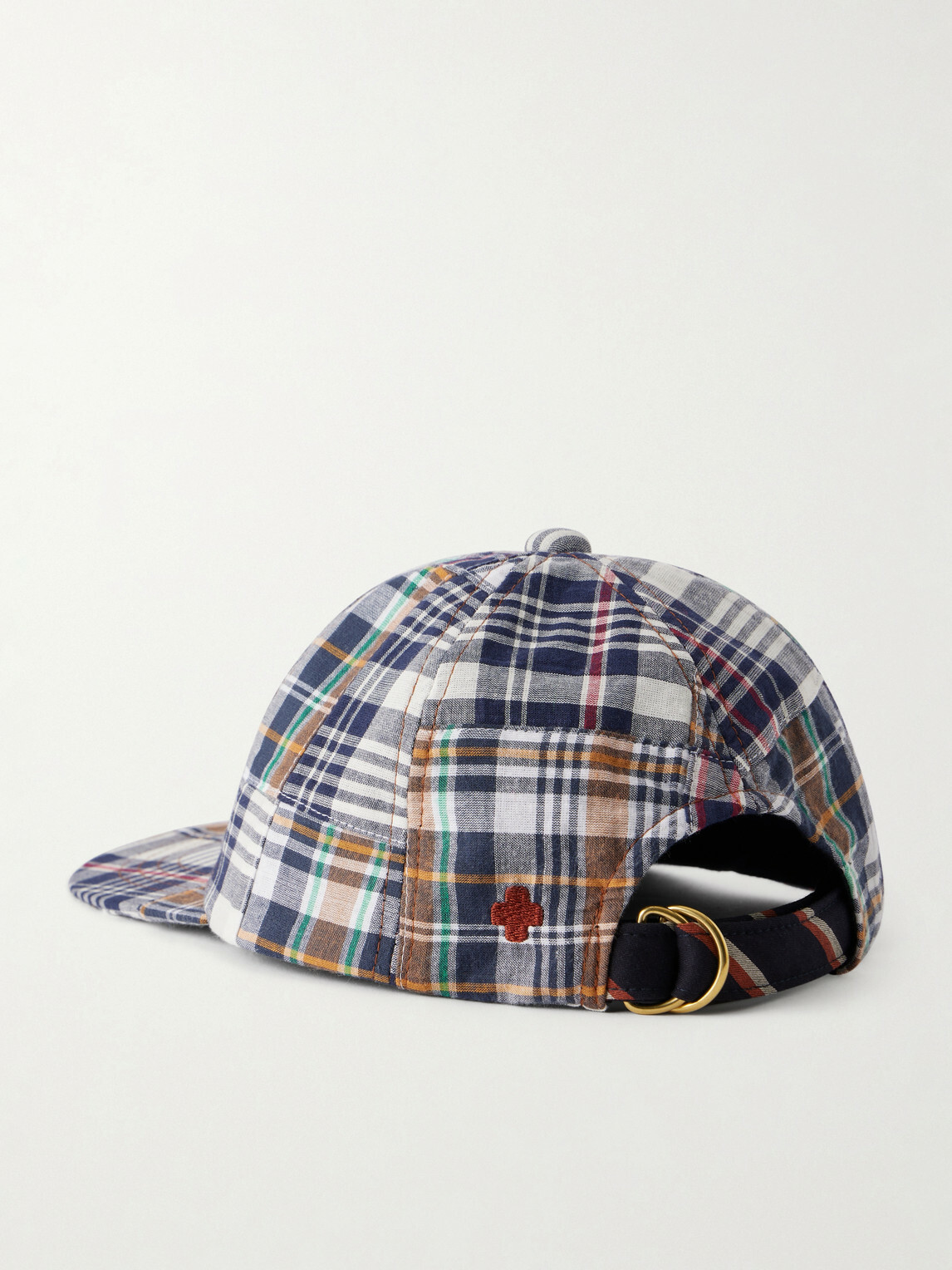 Beams Plus - Madras Patchwork Cotton Baseball Cap