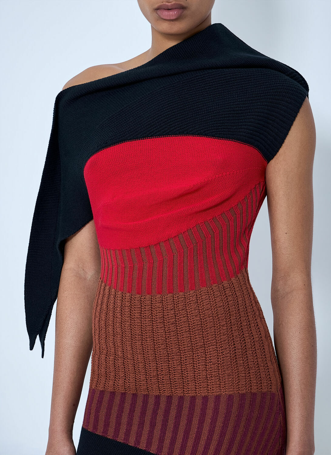 Kiko Kostadinov Lemoyne Knitted Dress