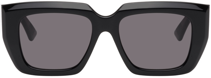 Photo: Bottega Veneta Black Square Sunglasses