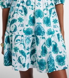 Heidi Klein Kos paisley linen minidress