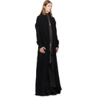 Rick Owens Black Tower Dafne Robe Cardigan