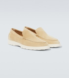 Tod's - Slip-on suede loafers