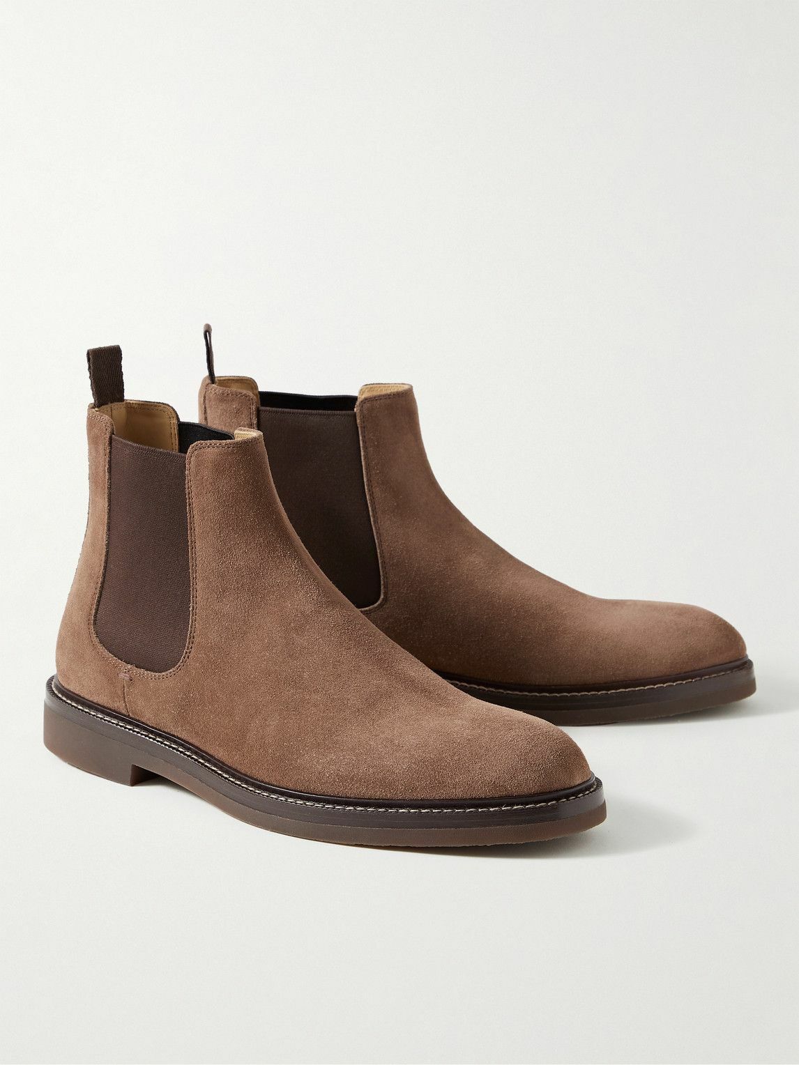 Brunello Cucinelli Men Suede Chelsea Boots main image 1