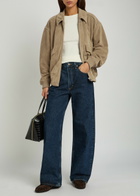 Citizens OF Humanity Vivienne Suede Jacket Beige