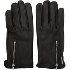 Tiger of Sweden Black Leather Guesti Gloves