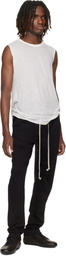 Rick Owens DRKSHDW Black Temple Berlin Drawstring Sweatpants