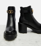 Valentino Garavani Beatle VLogo leather ankle boots