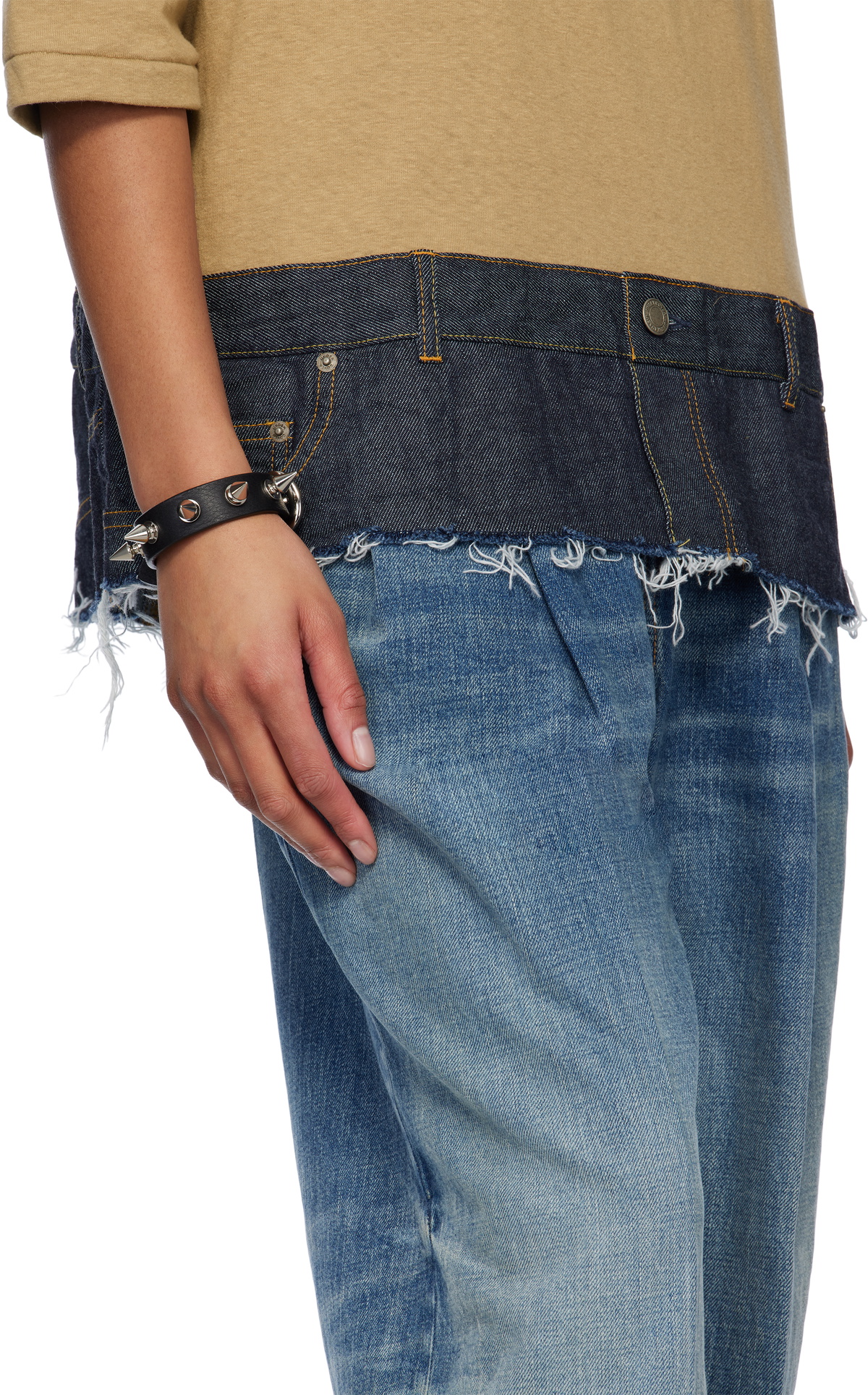 UNDERCOVER Black Spike Bracelet Undercover