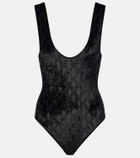 Gucci GG embellished chenille bodysuit