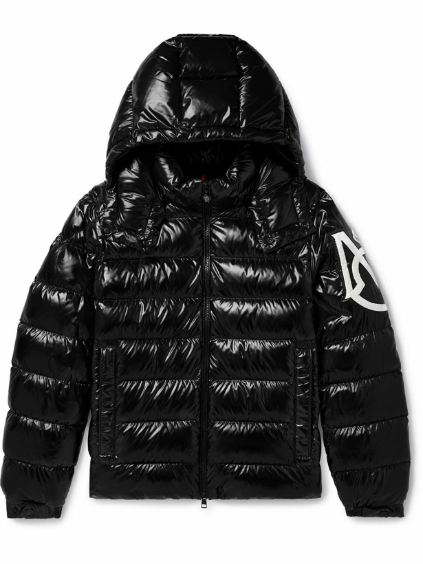 Photo: Moncler - Logo-Appliquéd Quilted Shell Hooded Down Jacket - Black