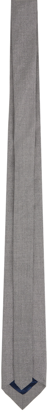 Georges Wendell Grey Woven Tie