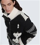Alanui - Icon jacquard puffer jacket