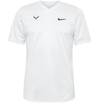 Nike Tennis - NikeCourt Rafa Challenger Dri-FIT Tennis T-Shirt - White