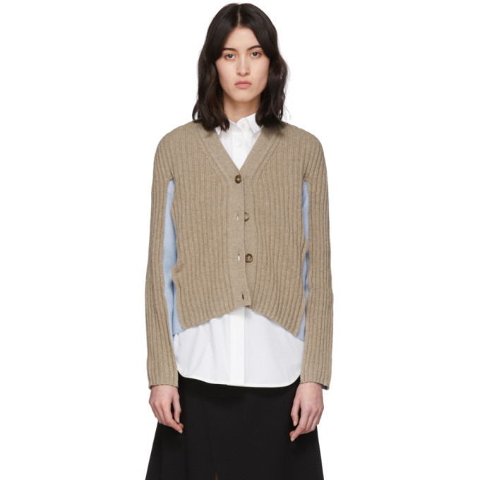 Cardigan Maison Martin Margiela Sans Boutons à Manches Gimmick - Taille S, Laine/cachemire/soie, Neuf Avec étiquettes (NWT)