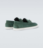 Christian Louboutin Chambeliboat leather slip-on shoes