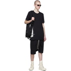 Rick Owens Drkshdw Black Pods Shorts